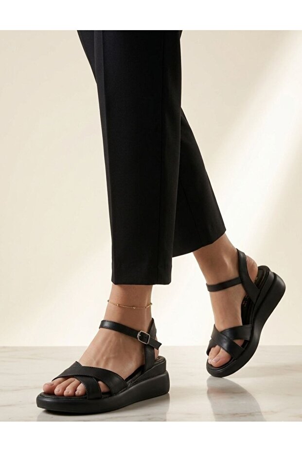 Ankle Strap Wedge Heel Sandals | Orthopedic & Soft Insole