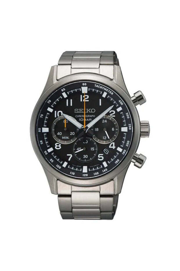SSB 447 P 1 Chronograph Quartz 43 mm Stainless Steel Men's Watch