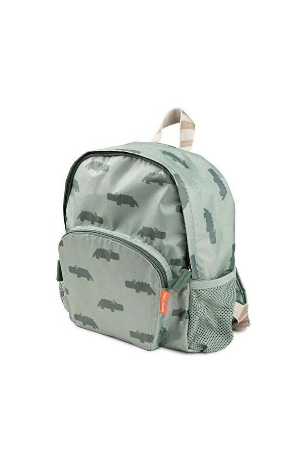 Kids Backpack Croco Green