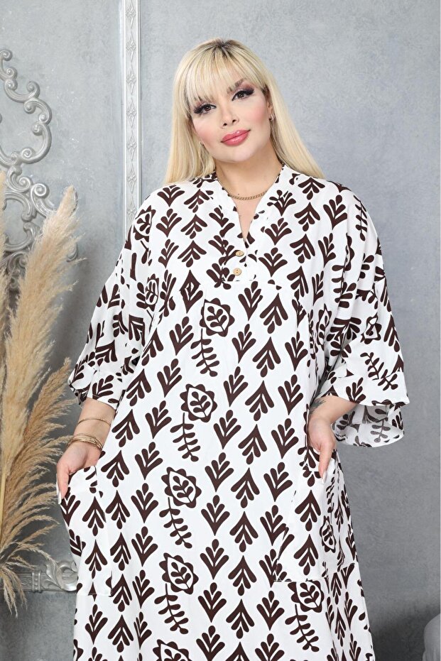 Rochie țesuta de damă marime mare - 3