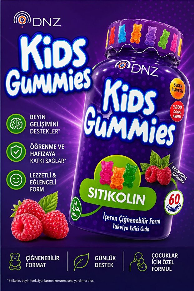 GUMMİES KİDS SİTİKOLİN