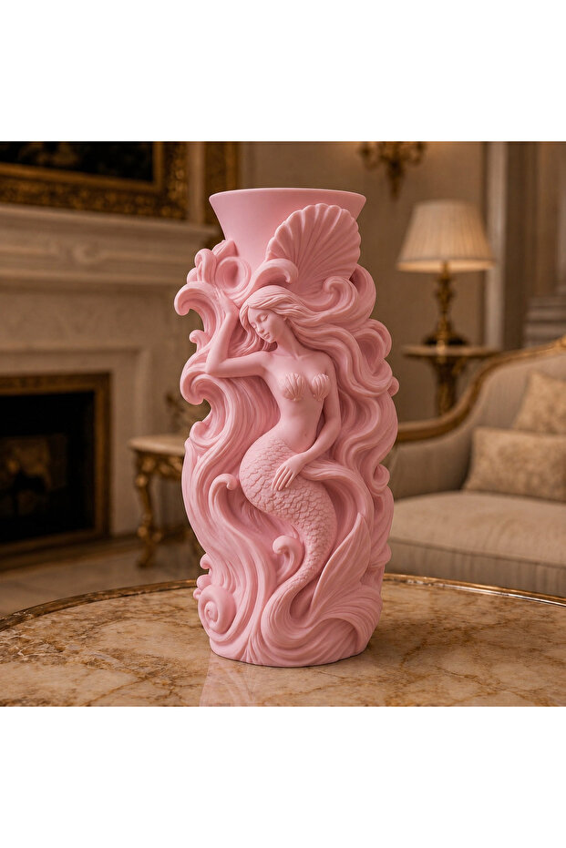 3D Design Modern Decorative Swan Vase 20cm Size Blue