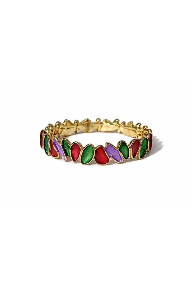 Special Series Colorful Stone Elastic Bracelet