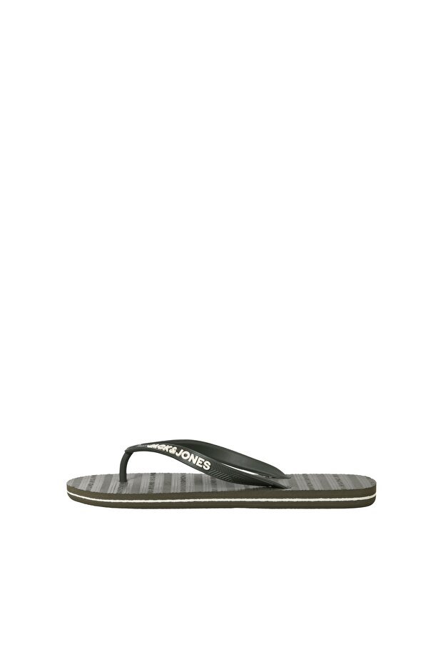 شبشب جاك جونز Jfwbasic Flip Flop Ln للرجال باللون الكاكي