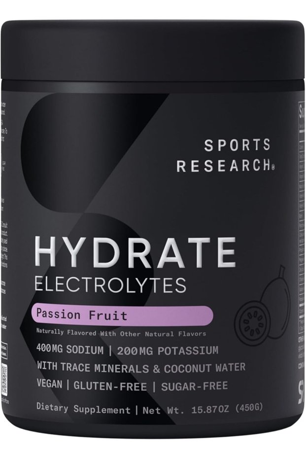 ® Hydrate Electrolytes Powder - Sugar-Free & Naturally Flavored with Vitamins, Minerals