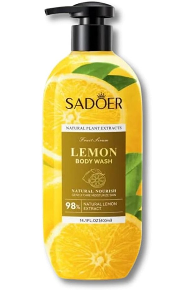 Lemon Shower Gel Whitening Deep Cleansing 400ml