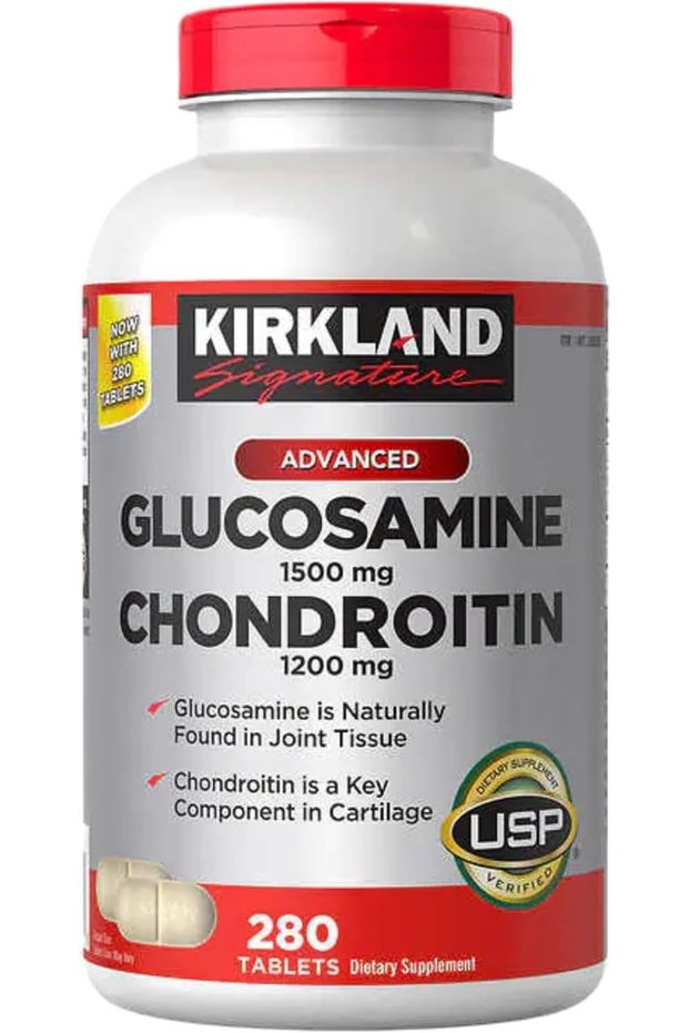 Glucosamine HCI 1500 mg and Chondroitin Sulfate 1200 mg, 280 Tablets