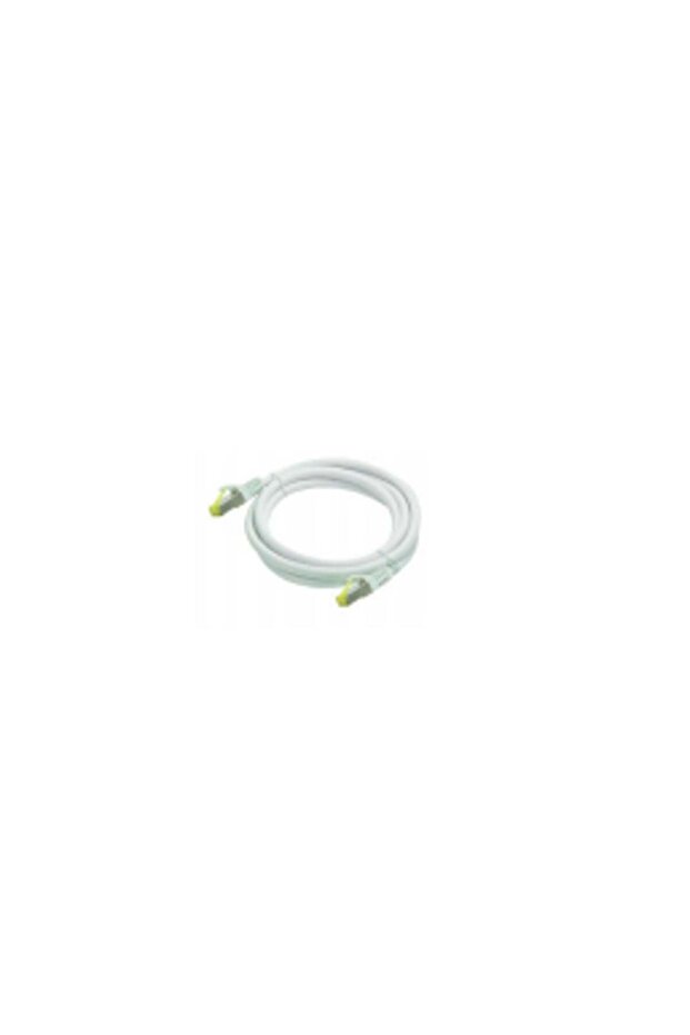 Python Patchkabel m. Cat.7 Rohkabel Nylongefl. weiß 2m - 1