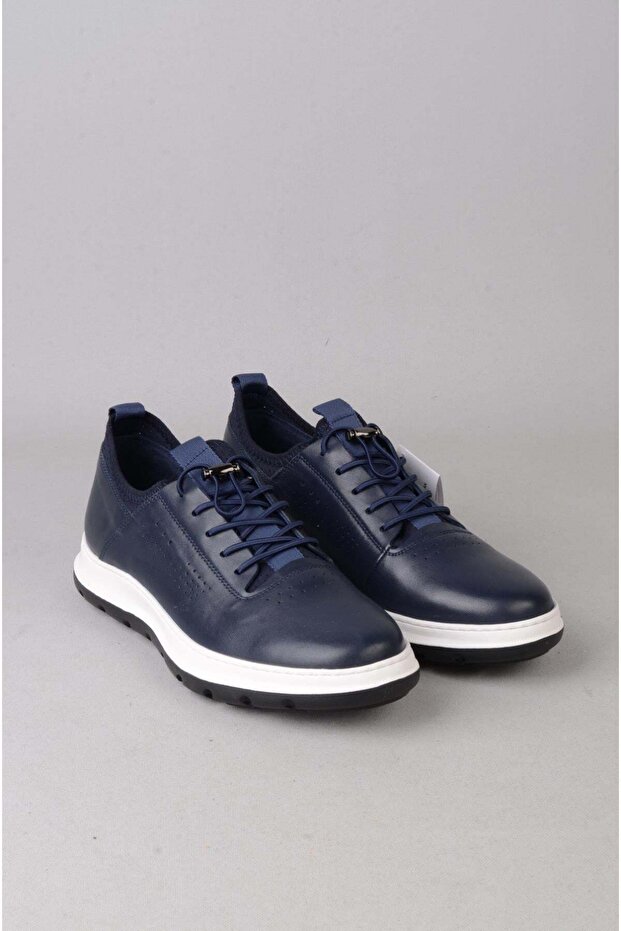 Libero l5226 genuine leather casual men's shoe light-blue