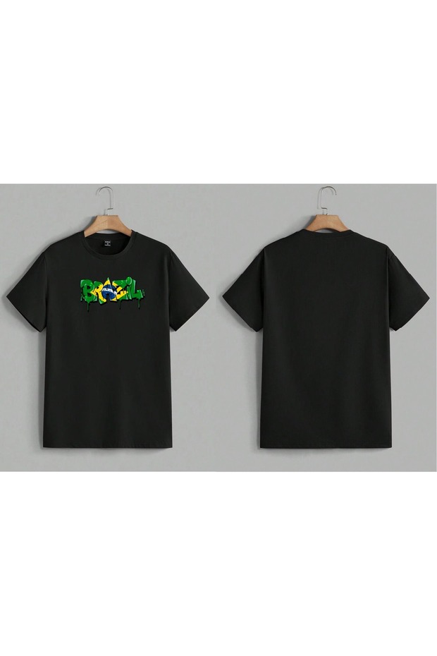 Brazilian Printed Oversized T-Shirt