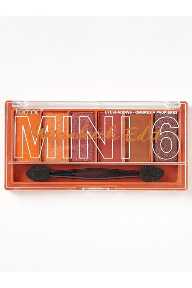 Mini 6 Eyeshadow Palette - Marrakech Edit | 6-Shade High-Pigment | Warm Terracotta & Exotic Bronze Tones