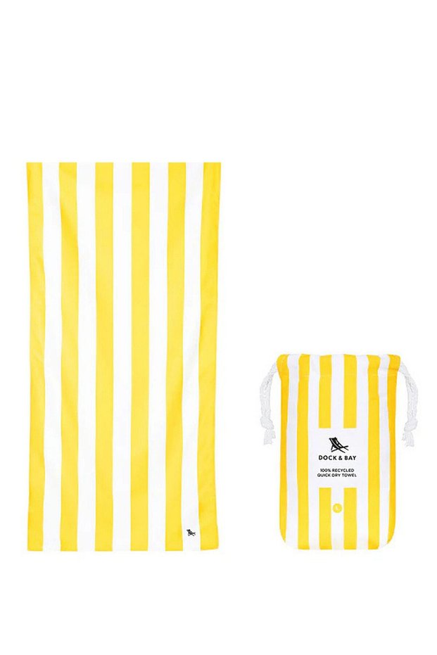 Cabana Boracay Yellow Large Size Women's Beach Towel
