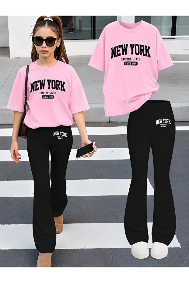 Girl's Spanish Style Leggings and T-Shirt Set