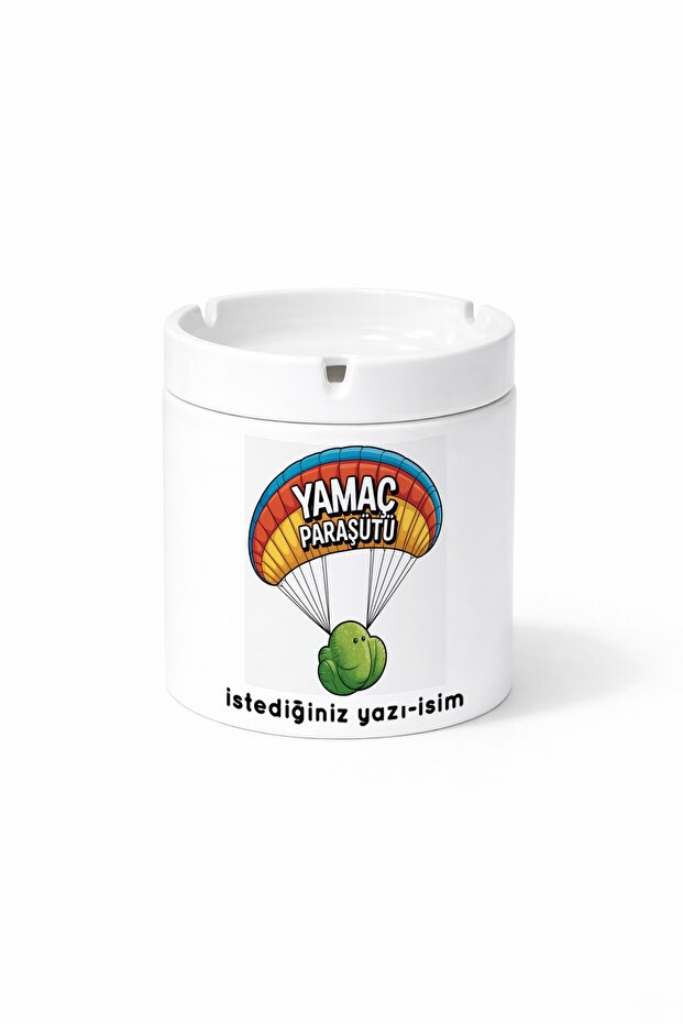 Another Paragliding Paragliding Double-Sided Printed Ash Tray Ashtray Gift