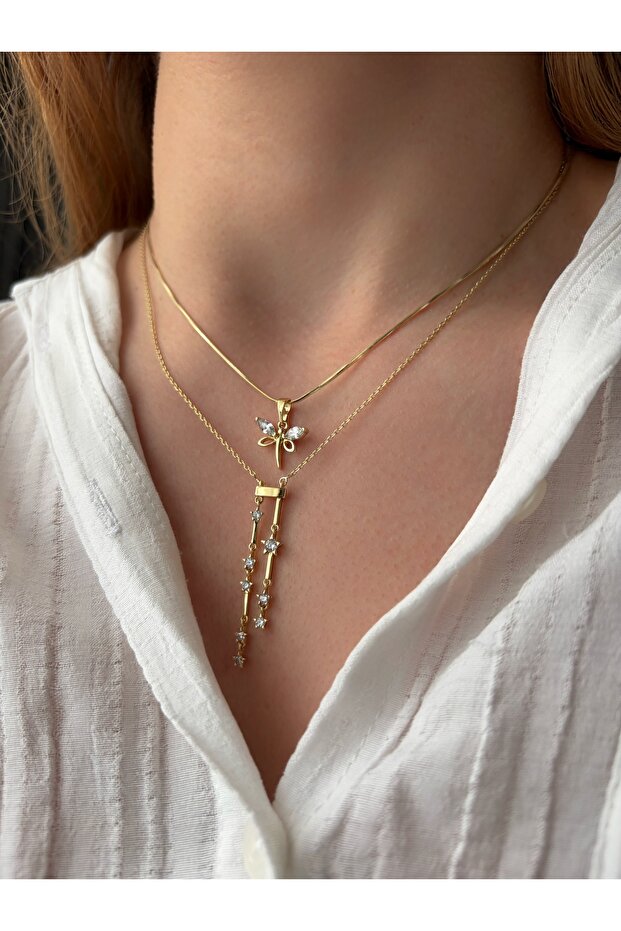 Dangle Design Necklace - 2