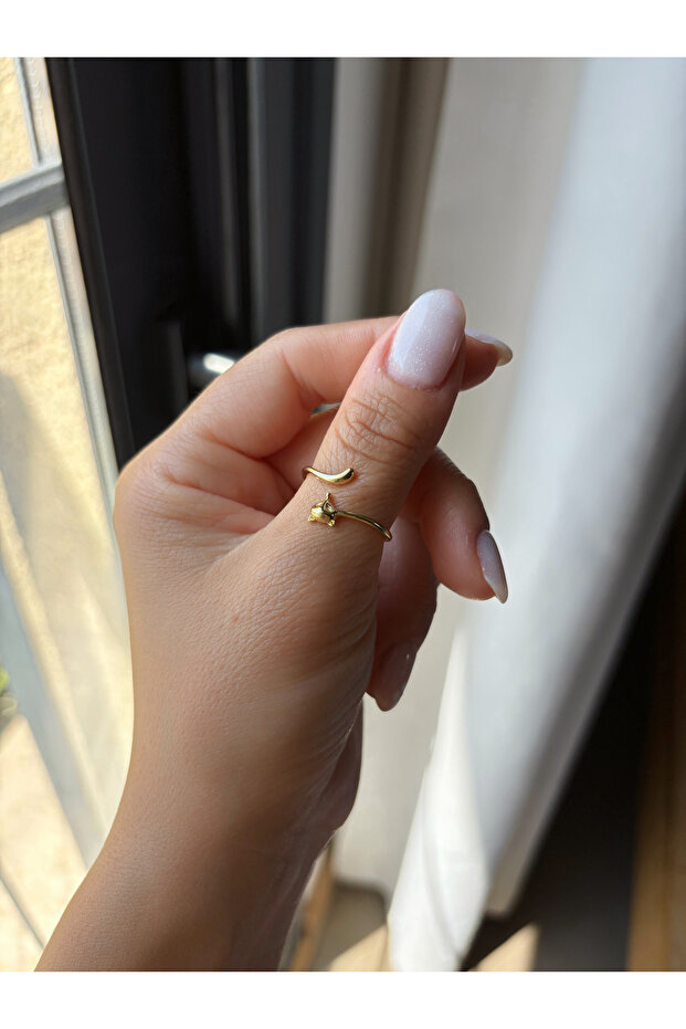 Ring with Cat Detail