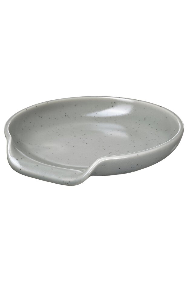 RÖDSYRA Spoonrest, light grey-blue, 12 cm