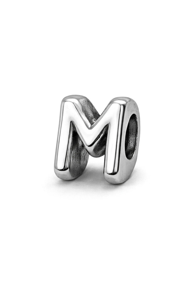 Letter a Steel Charm