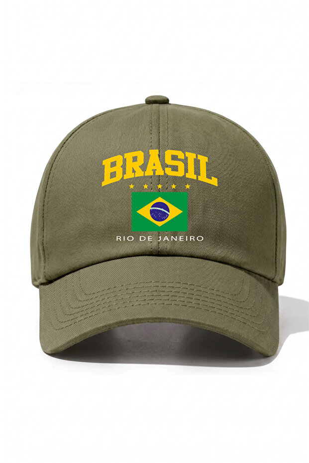Brazil Printed Cotton Hat