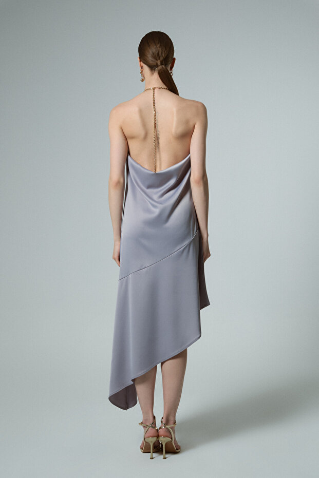 Rochie din satin - 6