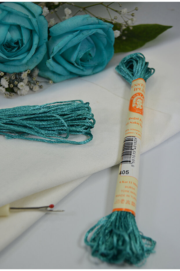 Hand Embroidery Silk, Laundry Silk, Rayon, Shiny Silk Texture, Colorfast