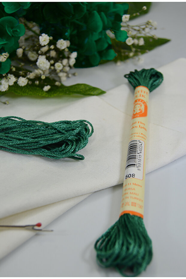 Hand Embroidery Silk, Laundry Silk, Rayon, Shiny Silk Texture, Colorfast
