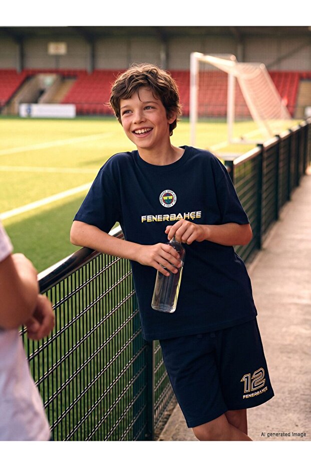 Fenerbahçe Printed Boy's T-Shirt