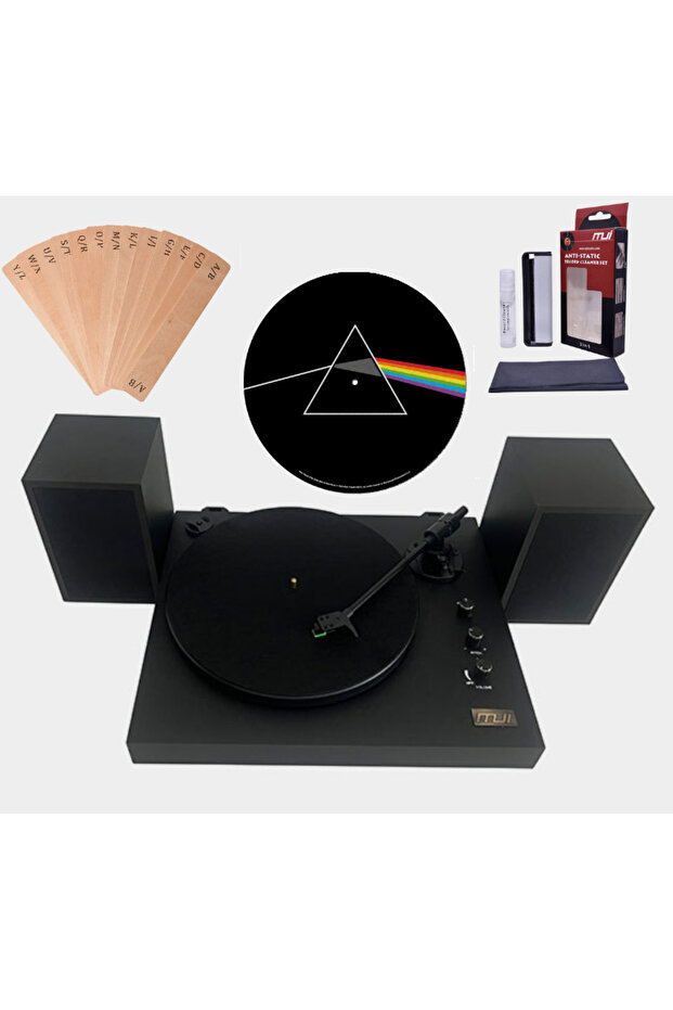 H-100 Turntable – Black Bundle