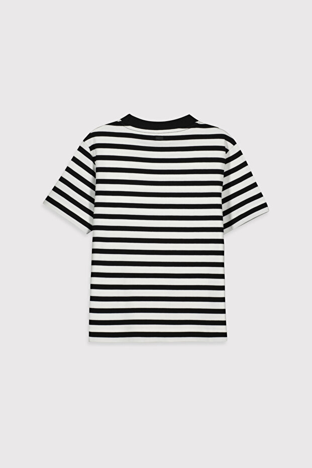 Supima® Pamuk İnterlok Basic Tshirt - 6