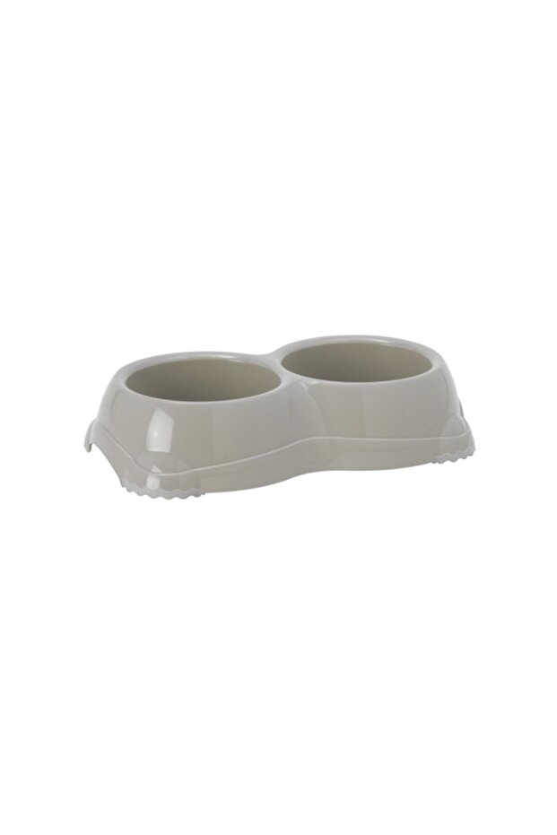 Double Smarty Bowl 26.1 x 14.4 x 5.7 cm-2x330ml-Grey