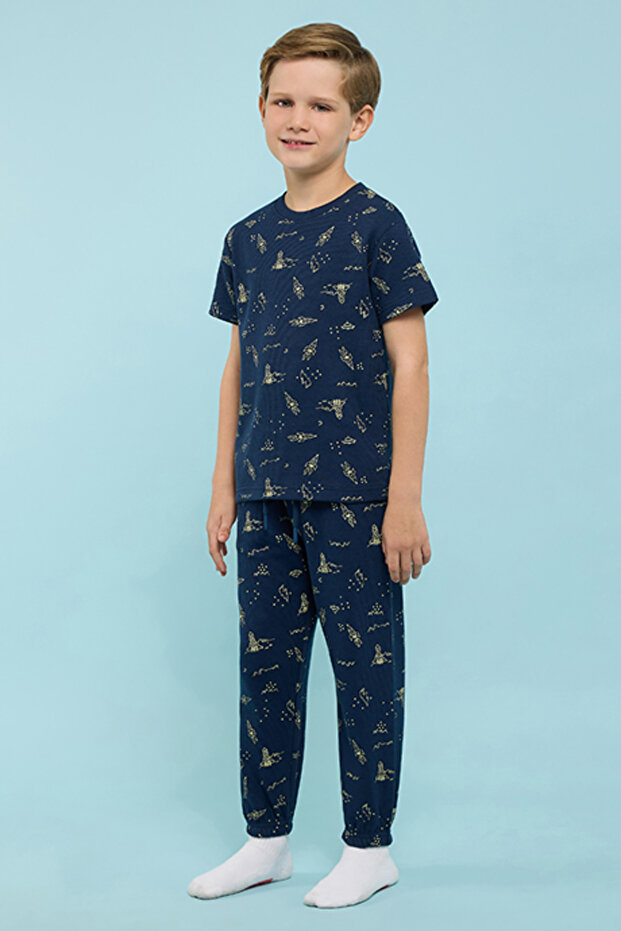 Printed Pyjama Set - 2