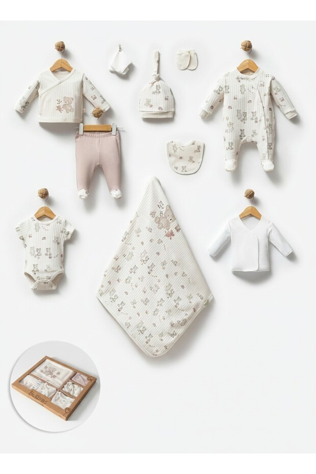 Premium 10 Piece Newborn Baby Hospital Discharge Set Boxed