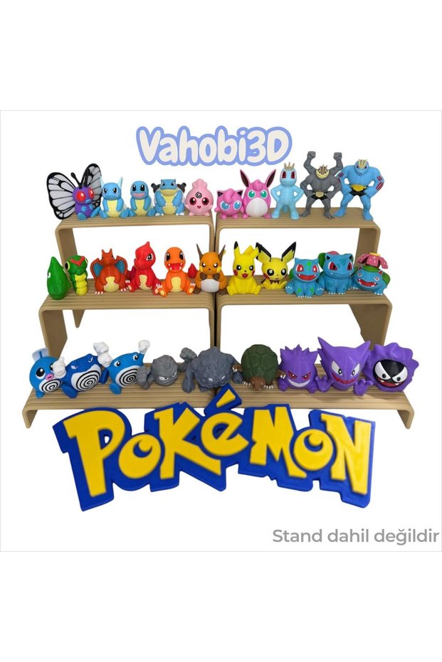 30'lu Pokemon Figürler Seti