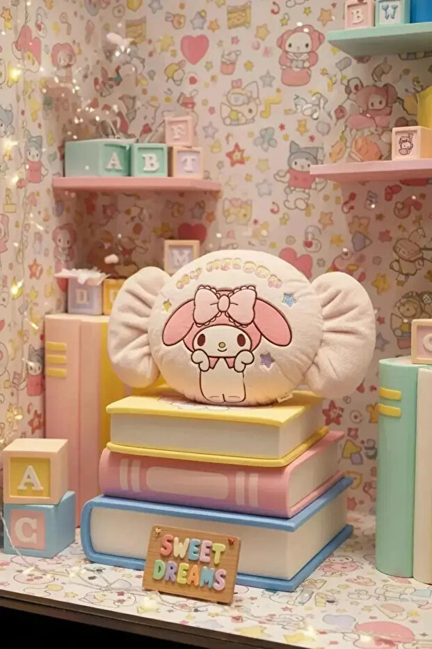 Sanrio licensed my melody plush pillow – soft candy figure decorative series 38 cm