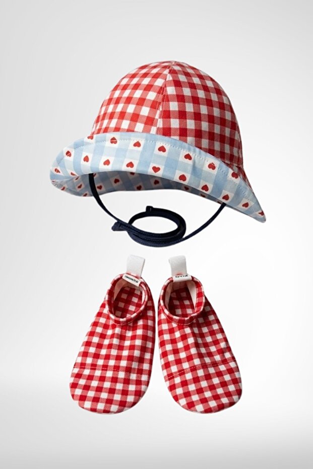 Heart Baby Sea Hat and Sea Booties
