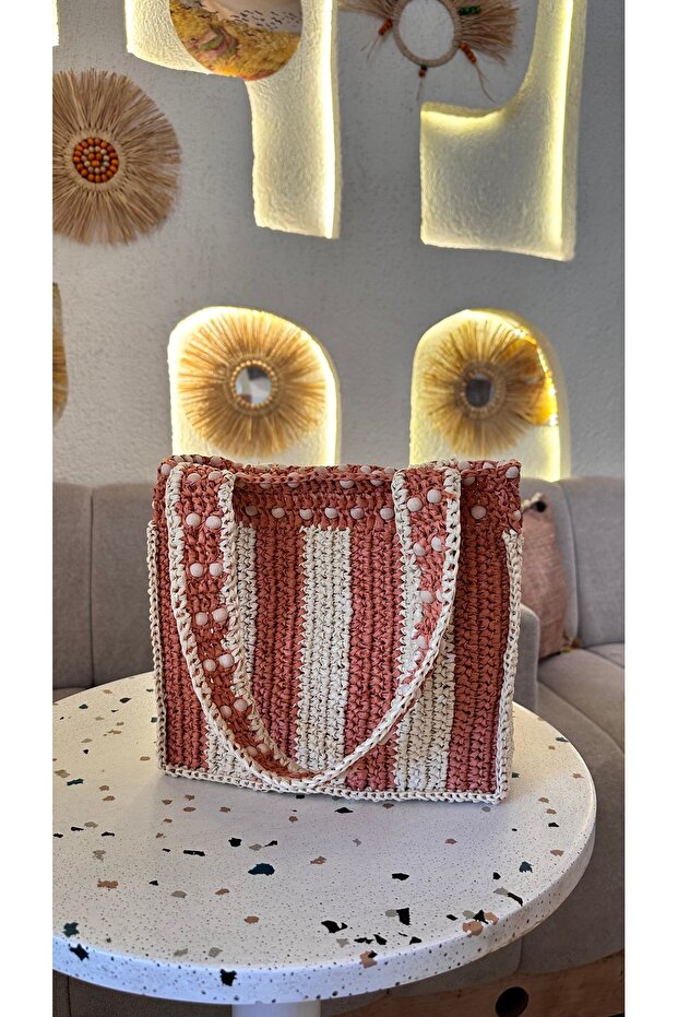 Hasır tote bag
