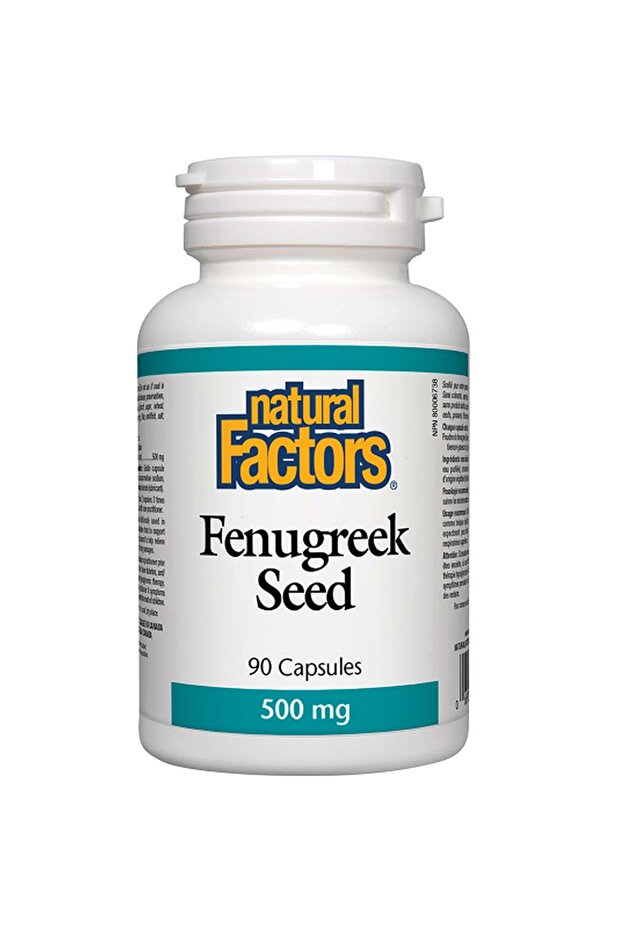 Fenugreek Seed, 90 Capsules, 500 mg