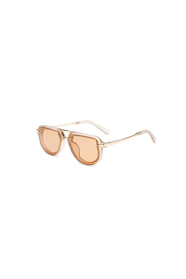 Retro Champagne UV400 Sunglasses