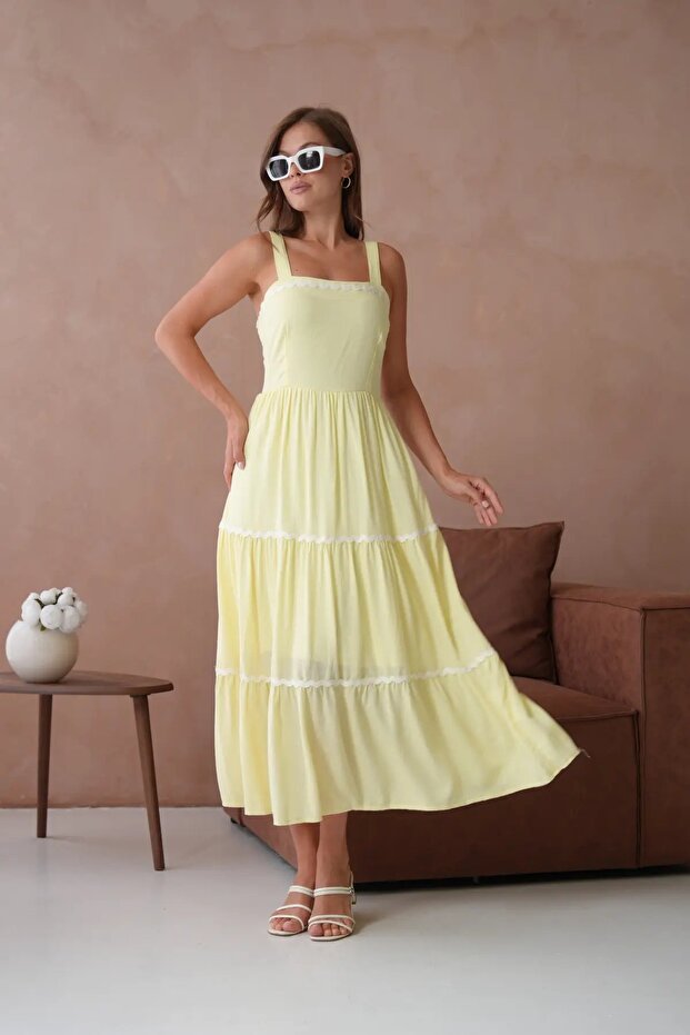 Rochie de vară cu bretele - 3