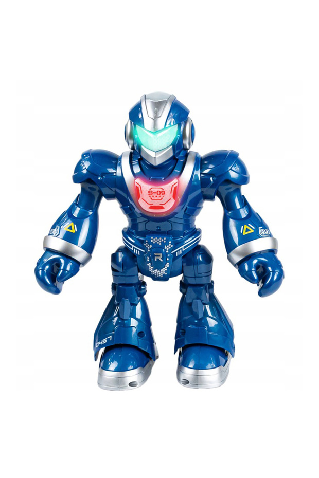 Robot cu telecomanda, Warrior, Multi Mode, Albastru - 4