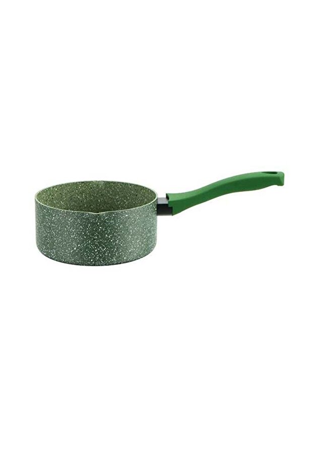 Granite Non-Stick Aluminium Milk Pan Green