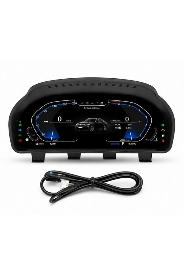 Bmw Jt5-1261W Digital Instrument Cluster – Acar Lcd Virtual Cockpit, 12.3'' High Resolution