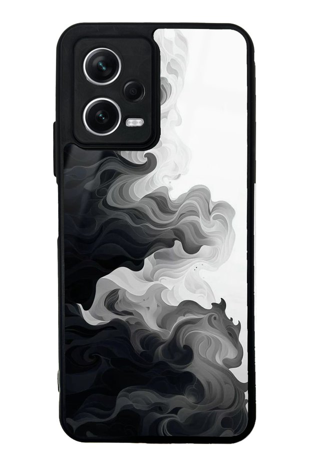 Xiaomi Redmi Note 12 5g Shadow Swirl Design Glossy Phone Case