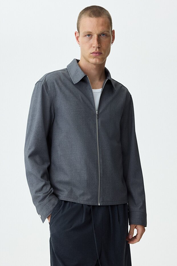 Gabardin Overshirt Gömlek