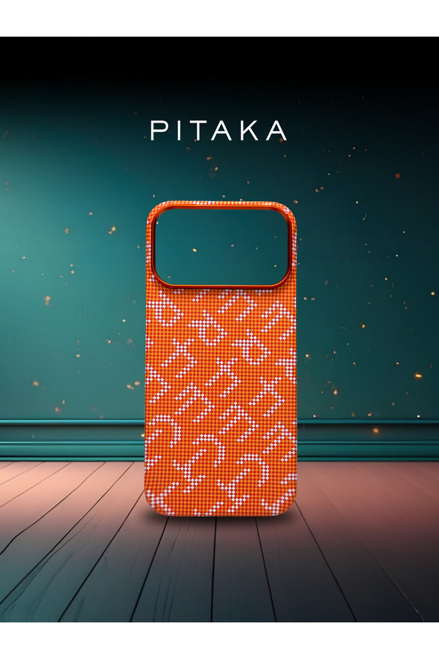 Premium Aramid Fiber Mobile Case | Ultra-Thin, Lightweight, Tactile Woven Texture, Enhanced Camera Protection, MagSafe Compatible & Durable Geometric Protective Cover