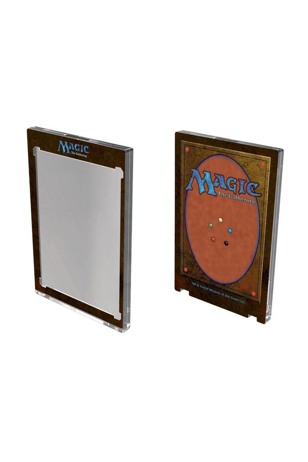 إطار عرض بطاقات Magic: The Gathering الكلاسيكي 35Pt مع مغناطيس حافة UV بلمسة واحدة