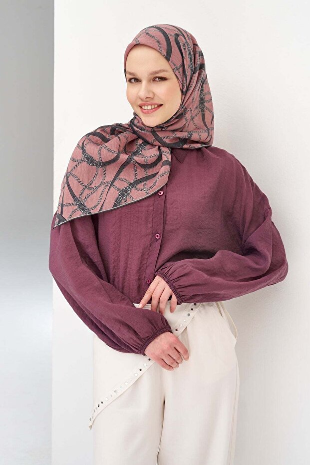 Monare Scarf Belt Powder 90X90