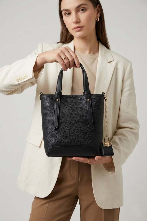 26Yc3039 Women's Shoulder Bag Black