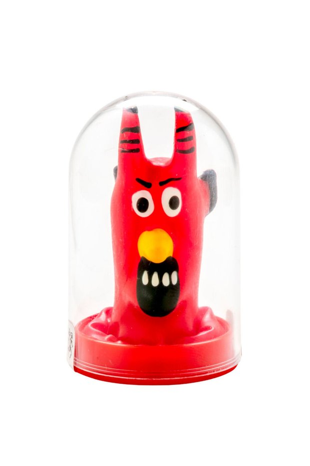 Hand Painted Condoms Red Devil