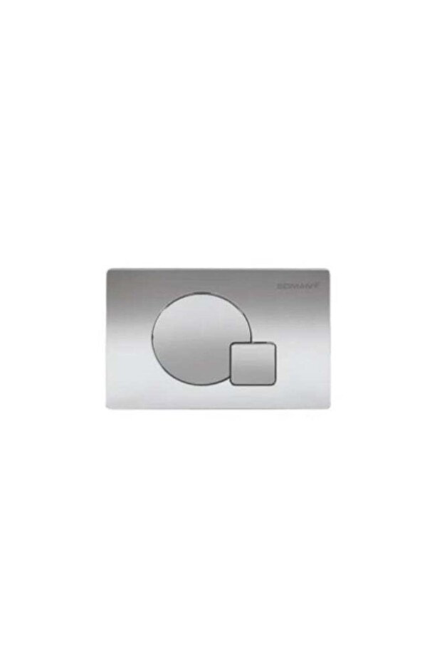 SOMANY Overlap Press Panel for Concealed Cistern Premium Toilet Flush Button, 240x160mm, Modern Bathroom Flush Control Panel